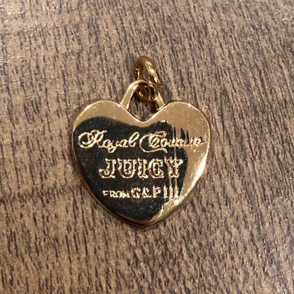Juicy couture heart charm
